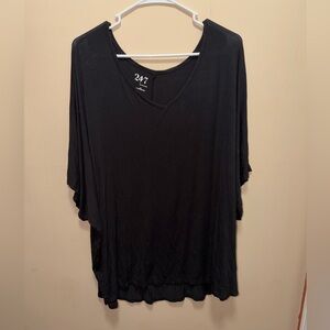 Maurices 24/7 Black Women's Blouse
